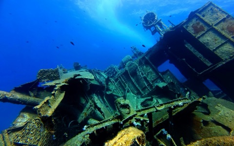 HTMS Suphairin 313, Wreck